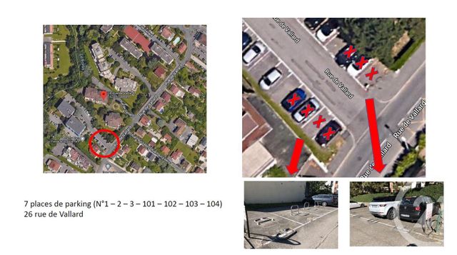 parking à louer - 11.0 m2 - GAILLARD - 74 - RHONE-ALPES - Century 21 Agence Du Lac